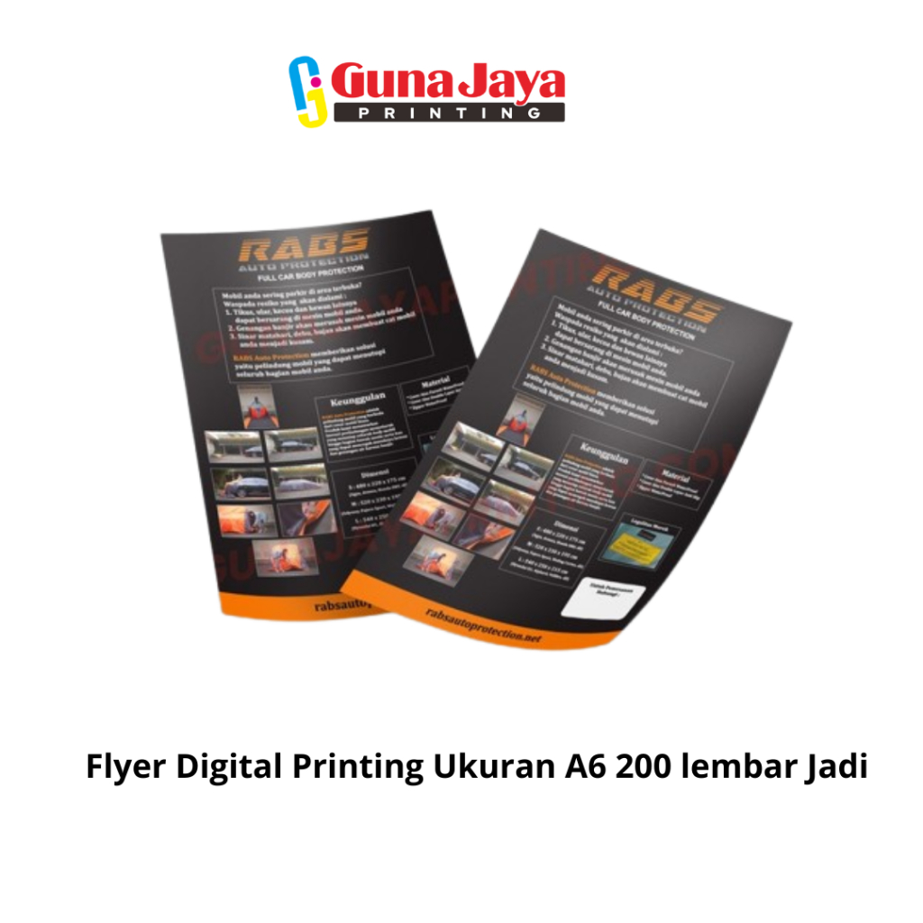 

Promo Cetak Brosur – Flyer Digital Printing Ukuran A6 200 lembar Jadi