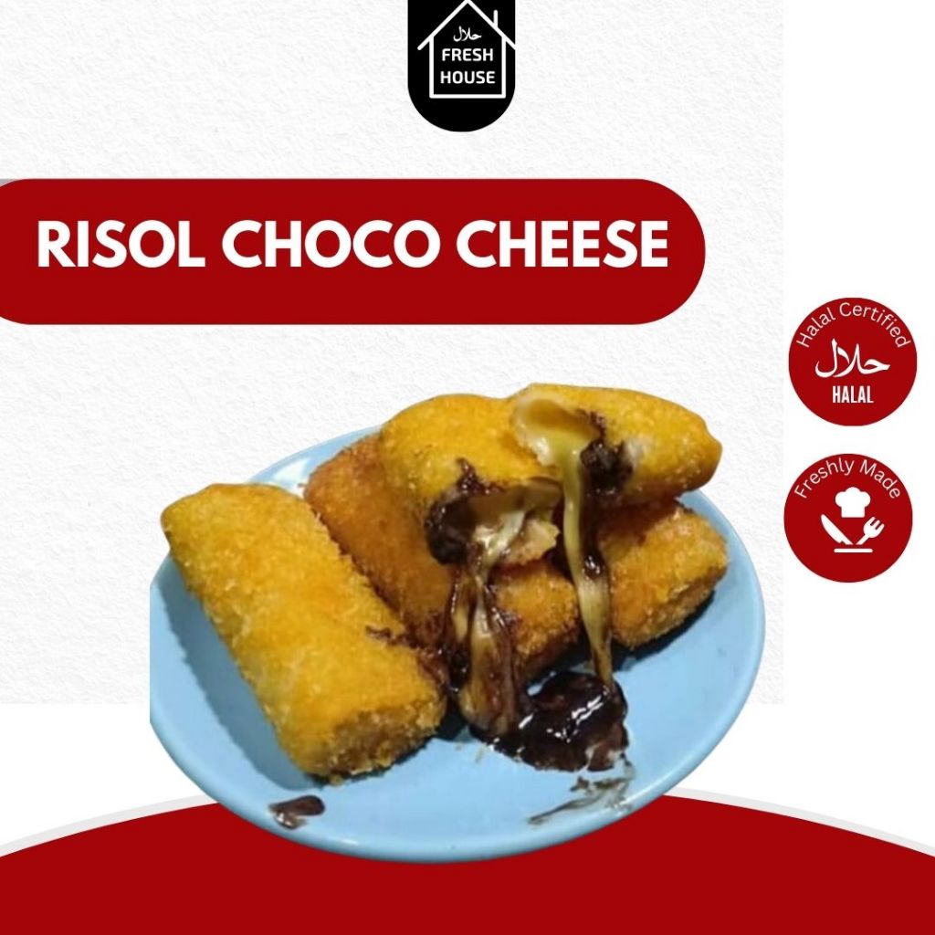 

RISOL CHOCO CHEESE FROZEN / RISOL BLEPOTAN / RISOL DBP