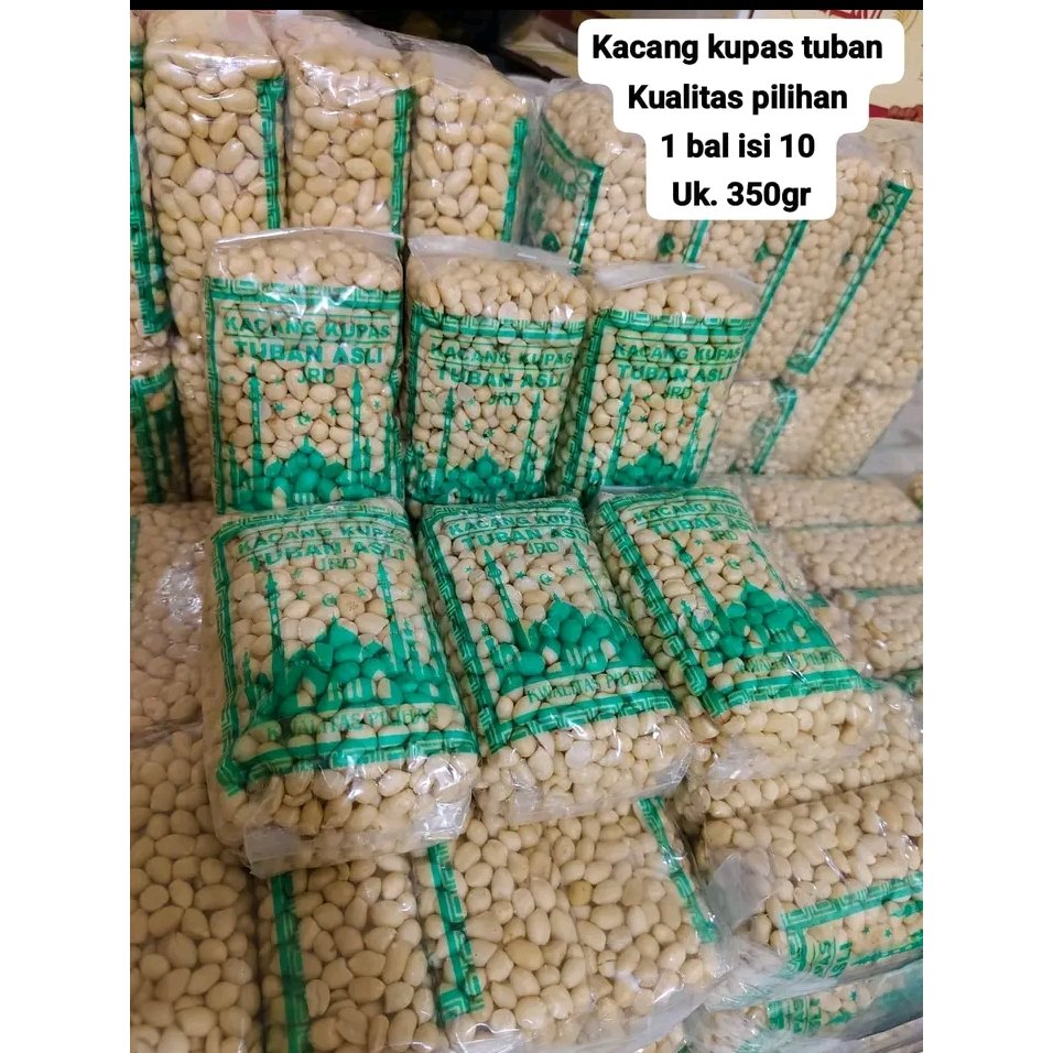 

KACANG TUBAN/KACANG LEBARAN/KACANG KUPAS/KACANG TANAH Ukuran 350g