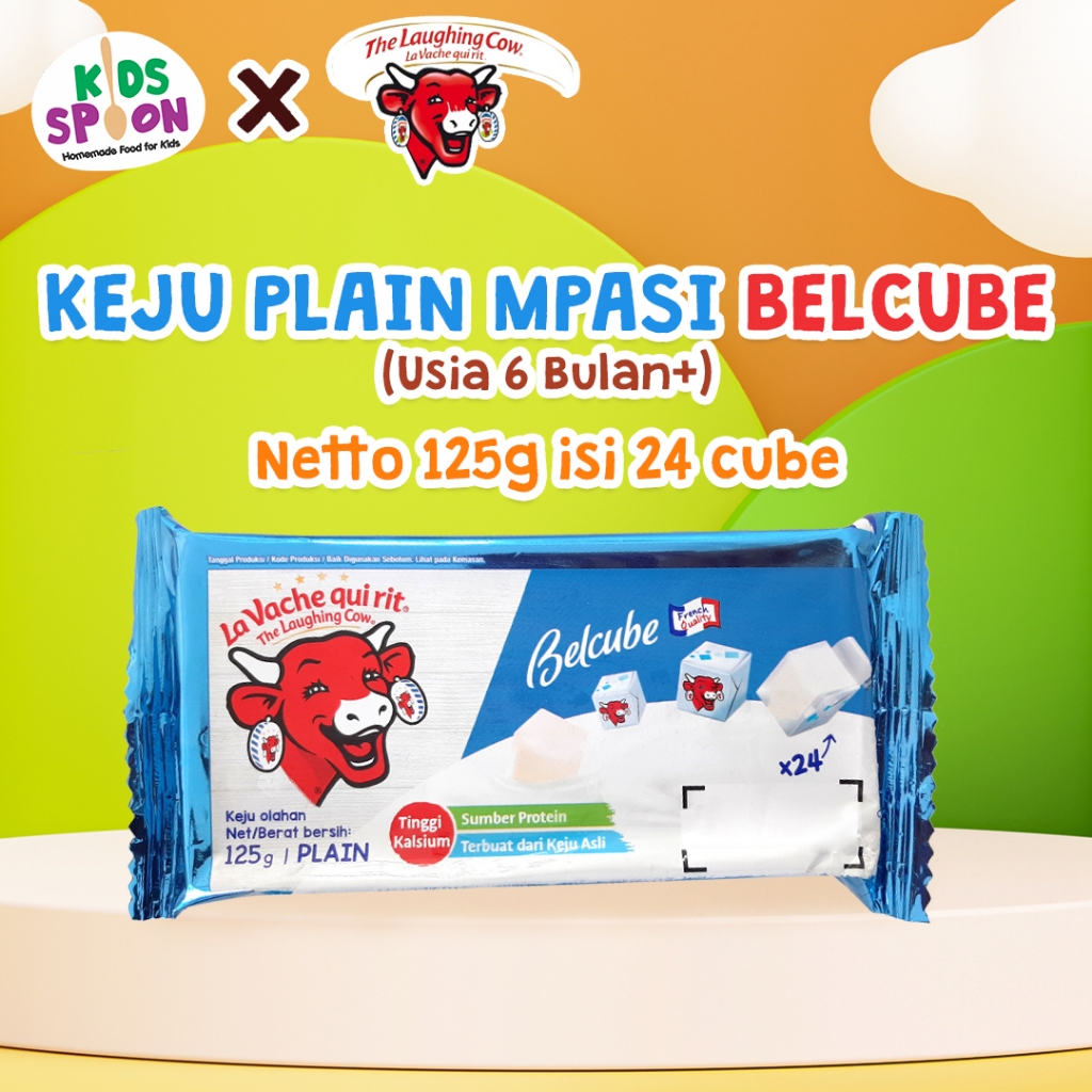

Keju Plain Mpasi Belcube 6+