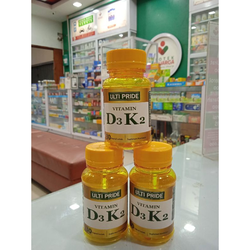 ULTI PRIDE D3K2 ISI 30 KAPSUL