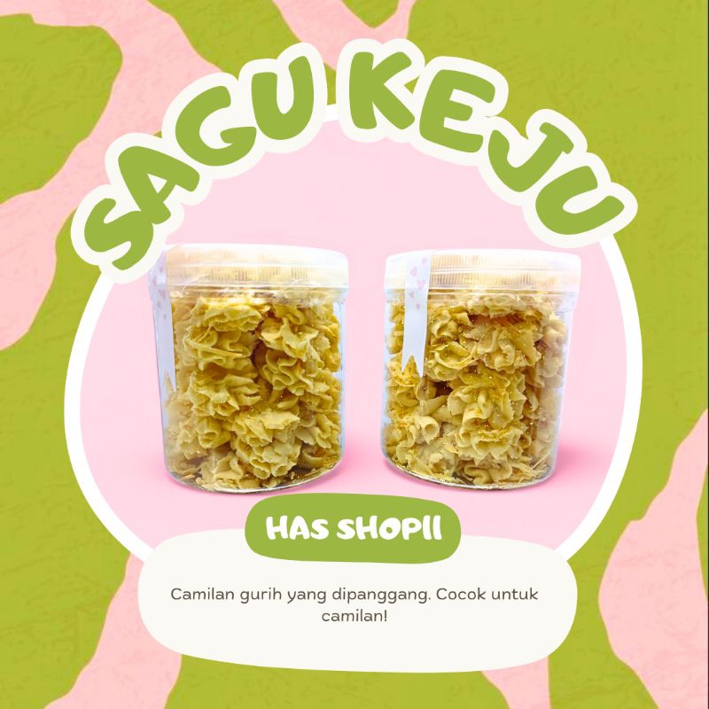 

Kue Sagu Keju /Toples Tabung 600ml