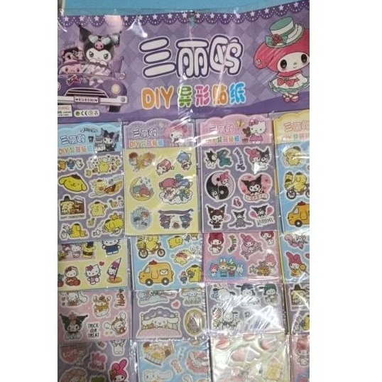 

stiker anak karakter kartun