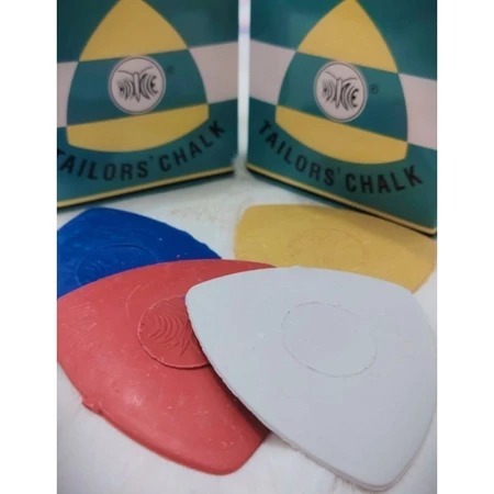 ( 1 box Isi 10 pcs ) Kapur Jahit biasa , Kapur taylor, Kapur jahit murah Kapur Tailor Butterfly Warn
