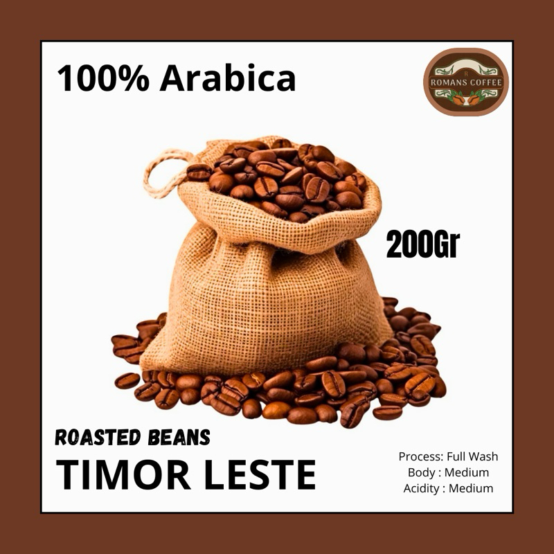 

Roasted Beans Arabica Timor Leste Premium