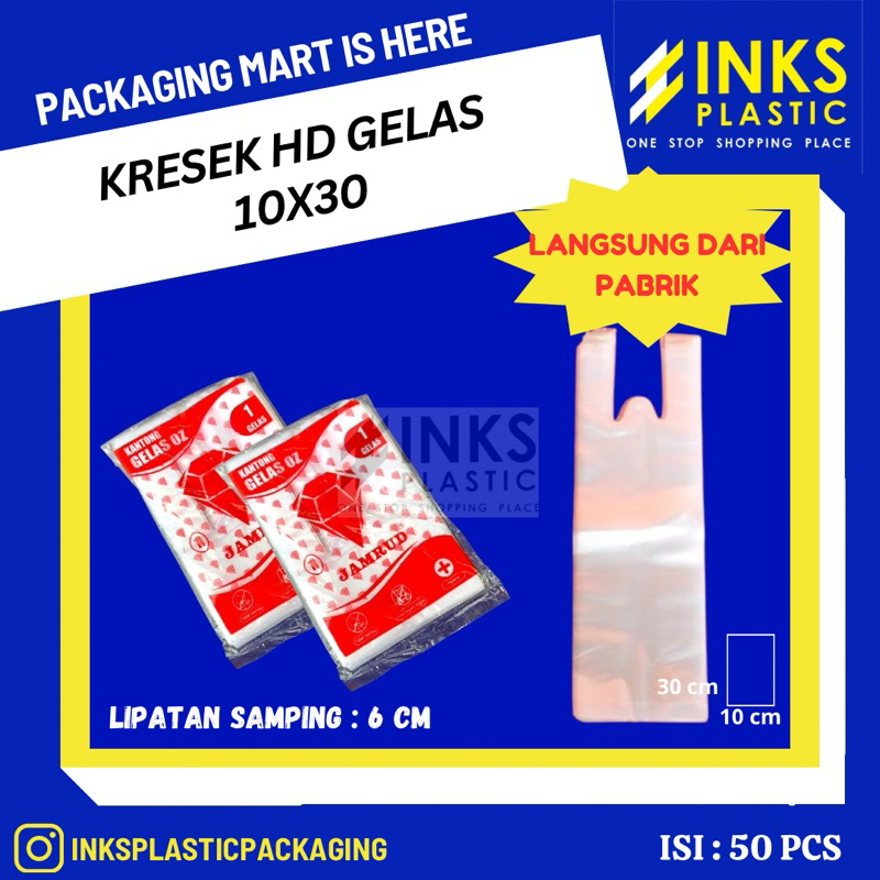 KRESEK GELAS CUP JUICE 1 CUP 10x30 (ISI 50)