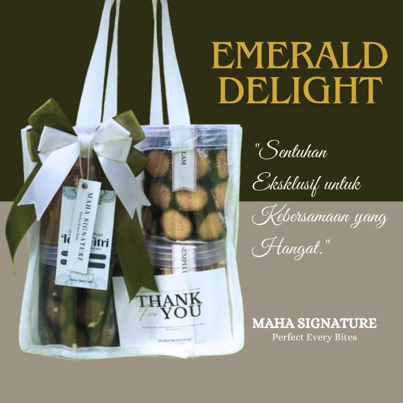 

Emerald Delight - Hampers Kue Kering Premium