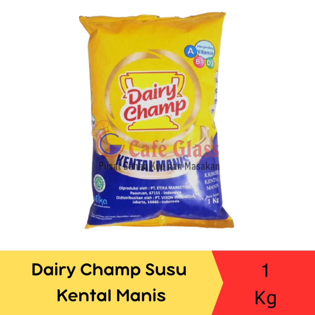 

Dairy Champ Susu Kental Manis/Krimer Kental Manis-1Kg