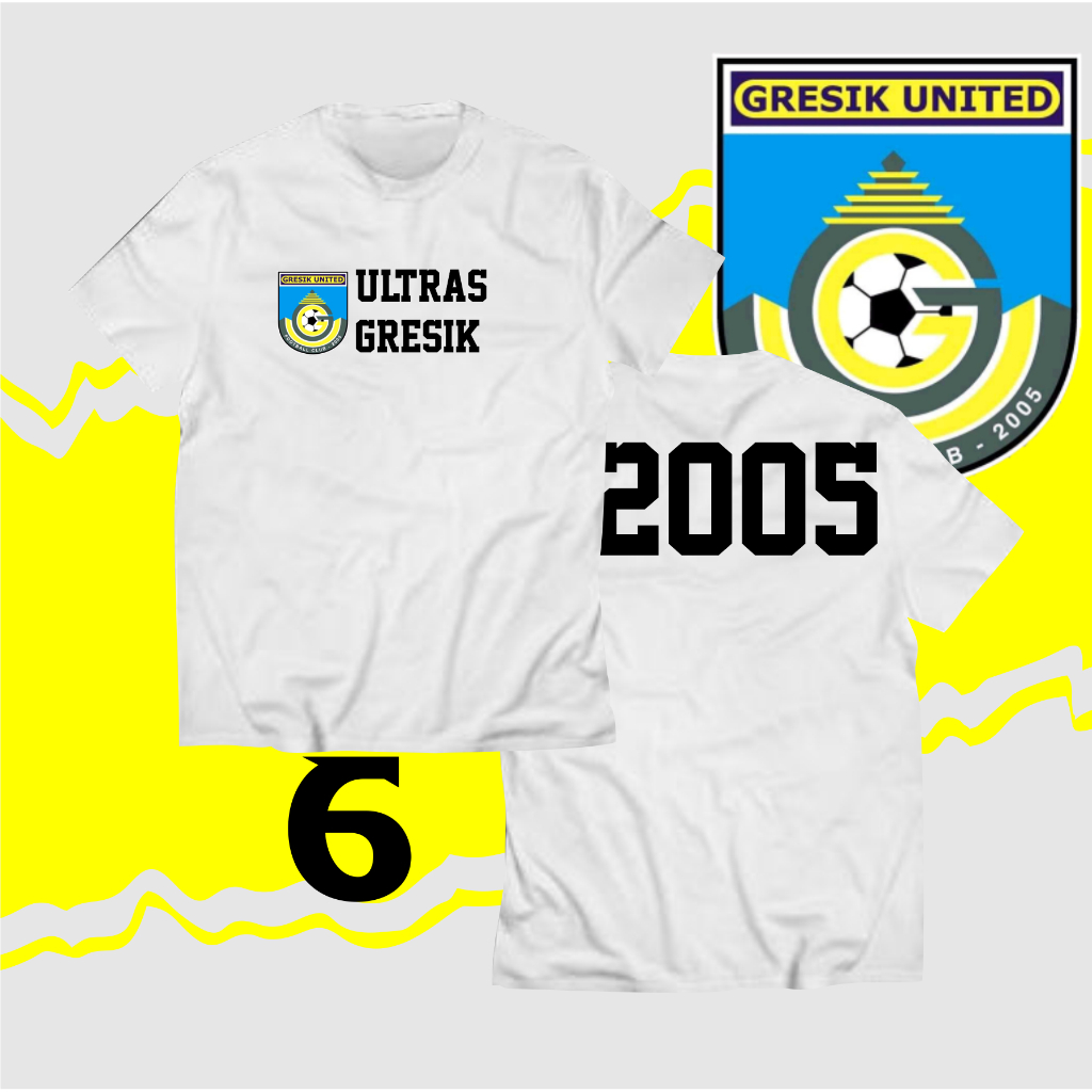 KAOS GRESIK UNITED ULTRAS GRESIK KAOS KAOS CASUAL KAOS SUPORTER KAOS BOLA