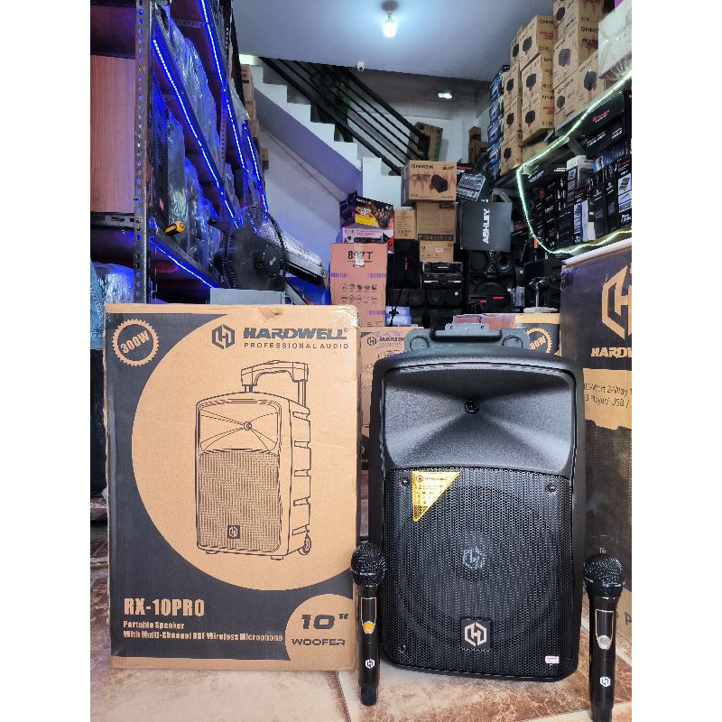speaker hardwell RX-10 pro speaker portable hardwell 12inch premium