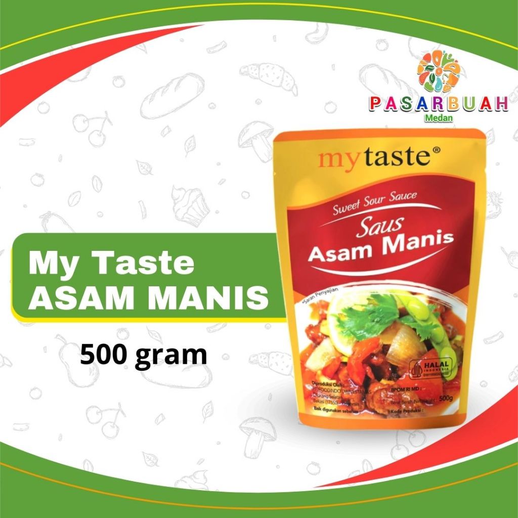 

Distributor My Taste Sweet Sour Sauce 500 Gram / Saus Asam Manis - Pasar Buah Medan