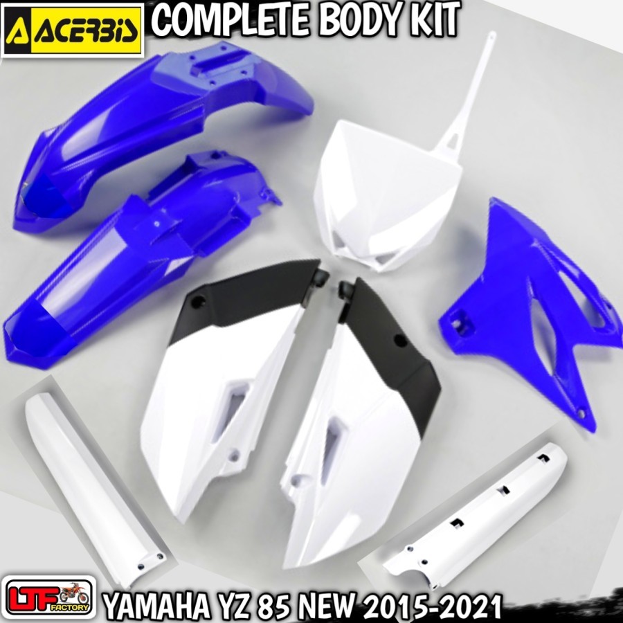 YAMAHA YZ 85 NEW 2015 2016 2017 2018 2019 2020 2021 - ACERBIS COMPLETE PLASTIK KIT - COVER BODY FULL