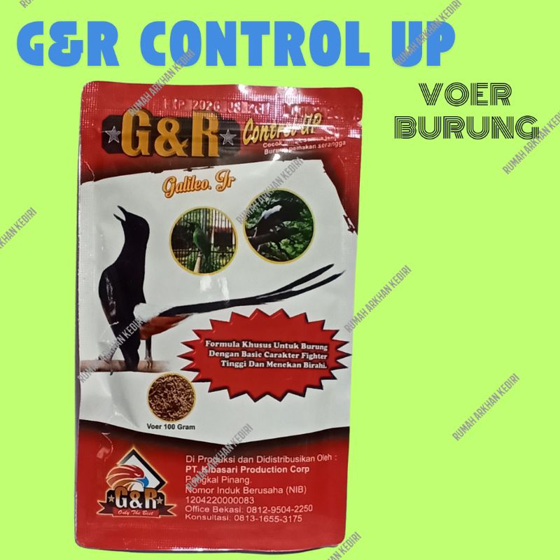 G&R CONTROL UP PAKAN BURUNG KIBASARI