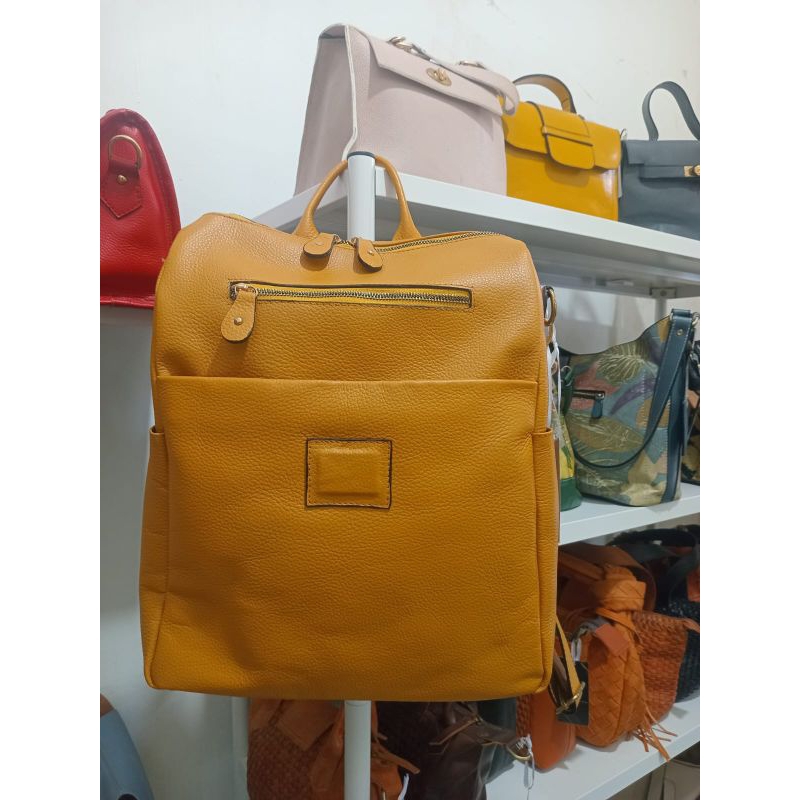 RANSEL KULIT  RANSEL LAPTOP UKURAN JUMBO KULIT SAPI PREMIUM