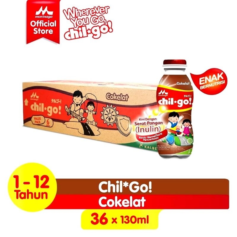 

Chil-Go! Chocolate/Vanilla/Strawberry 130Ml 1 Karton (ISI 36PCS)