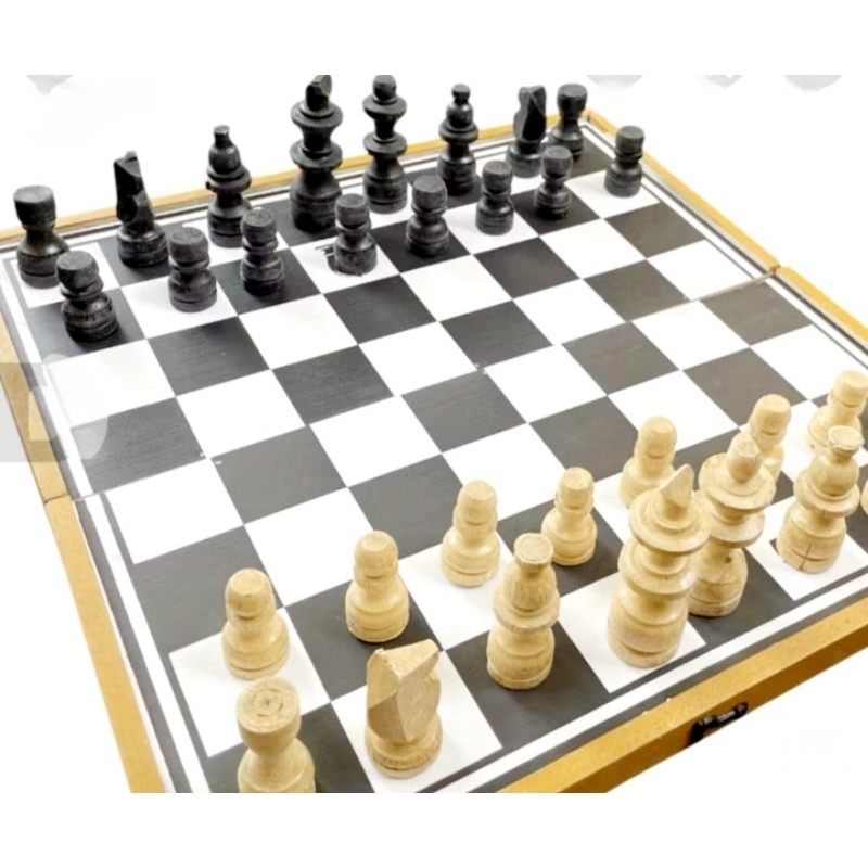 Papan catur kayu jumbo ukuran 50x50