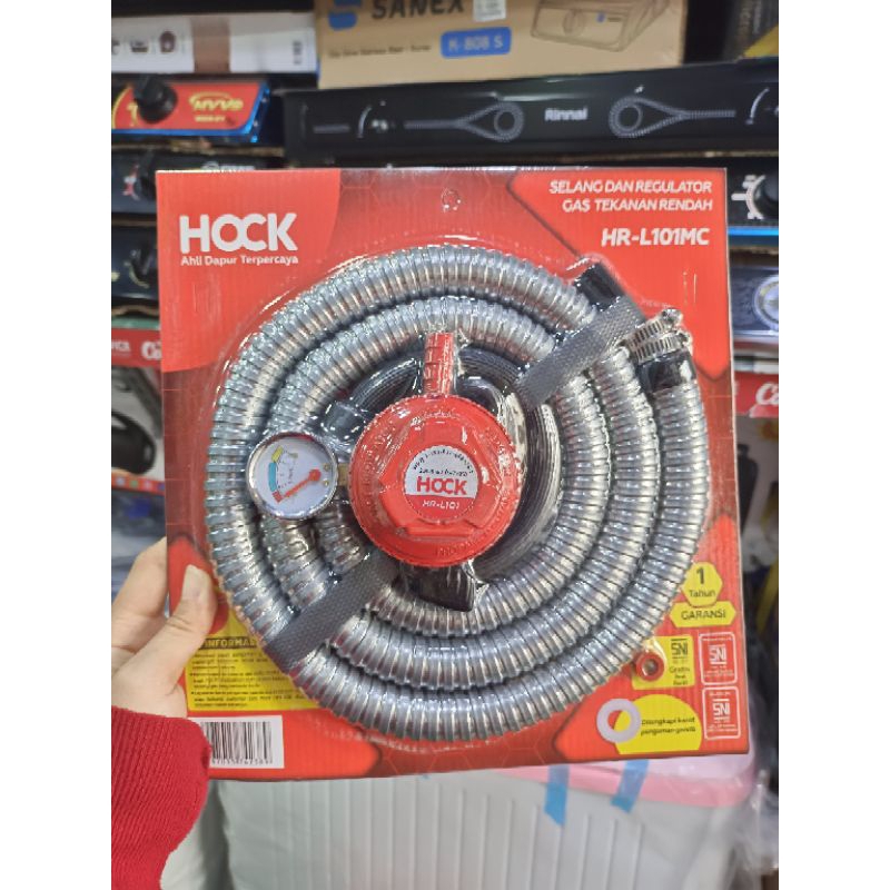 REGULATOR GAS HOCK 101MC - SELANG GAS HOCK - SELANG KOMPOR GAS HOCK - REGULATOR KOMPOR GAS HOCK - SE