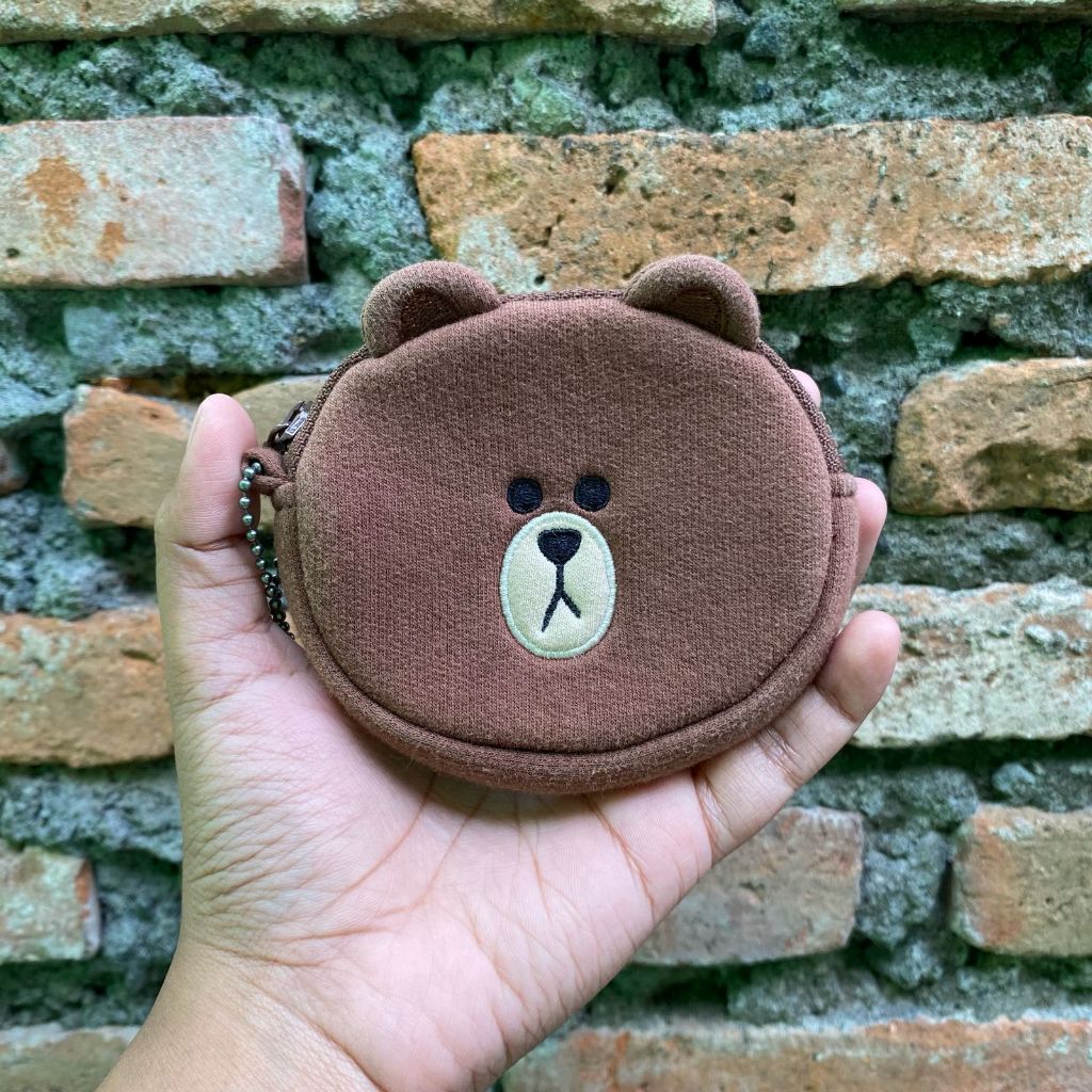 Dompet Brown Line Friends