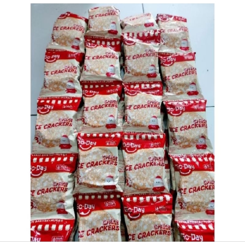 

Rice crackers go day