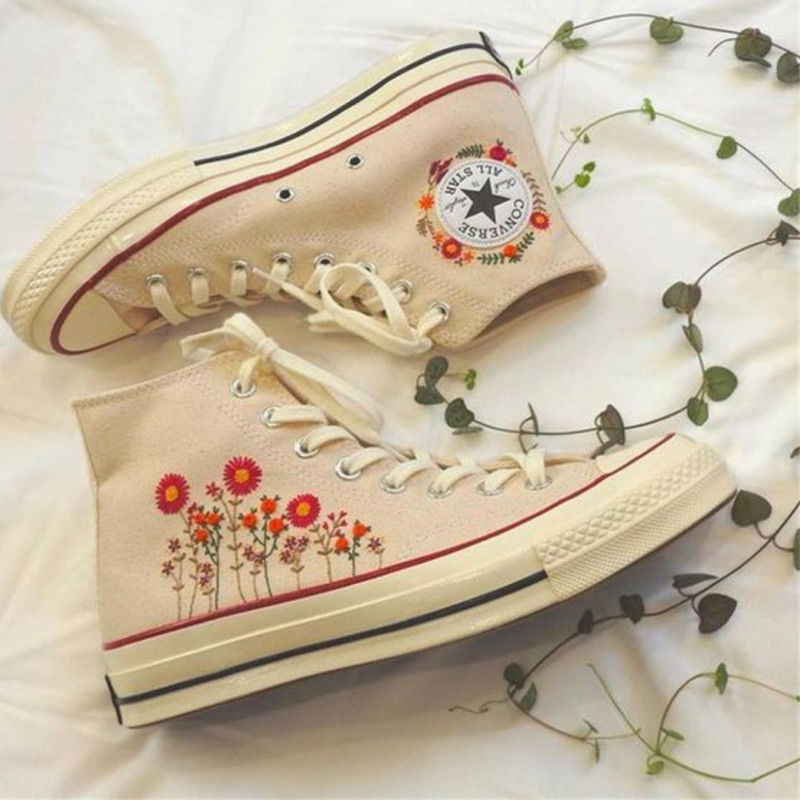 SHALETTA HIGH SHOES EMBROIDERY-SEPATU ORIGINAL CONVERSE & SEPATU SNEAKERS KANVAS