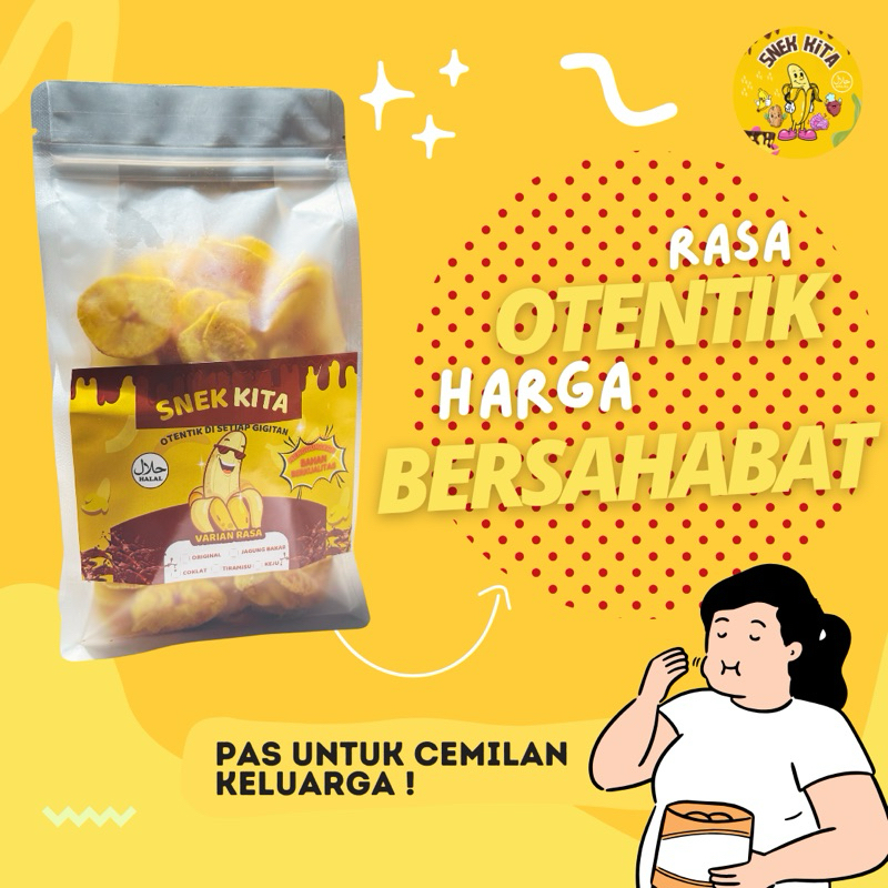 

Keripik pisang tanduk original