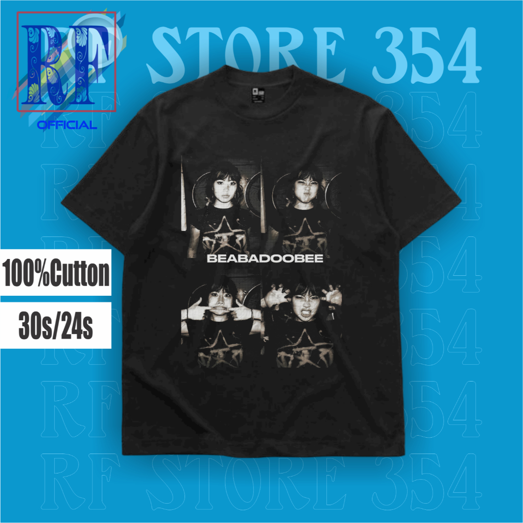KAOS DEWASA BAJU SINGER BEABADOOBEE |< T-SHIRT BLACK BAJU SINGER FILIPINA BEABADOOBEE | KAOS SINGER 