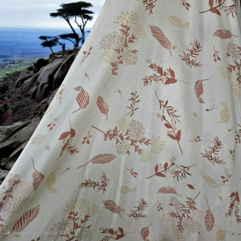 KAIN RAYON VISCOSE MOTIF BUNGA KECIL- KAIN RAYON MOTIF BUNGA KECIL HARGA/0,5M