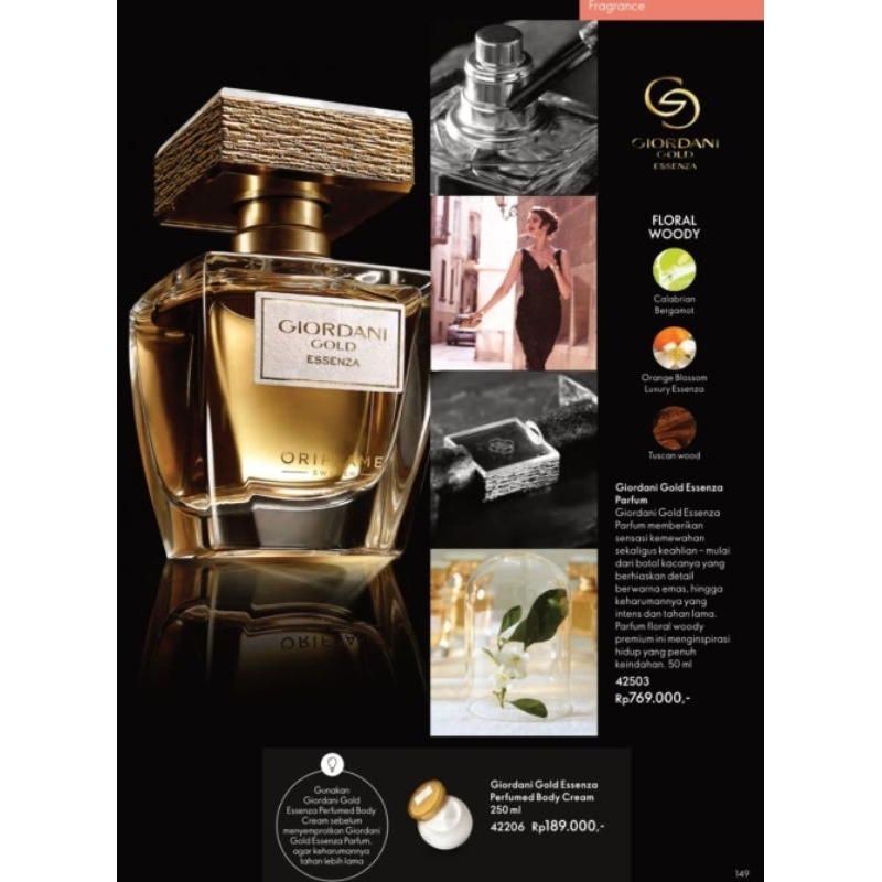parfum giordani gold essenza