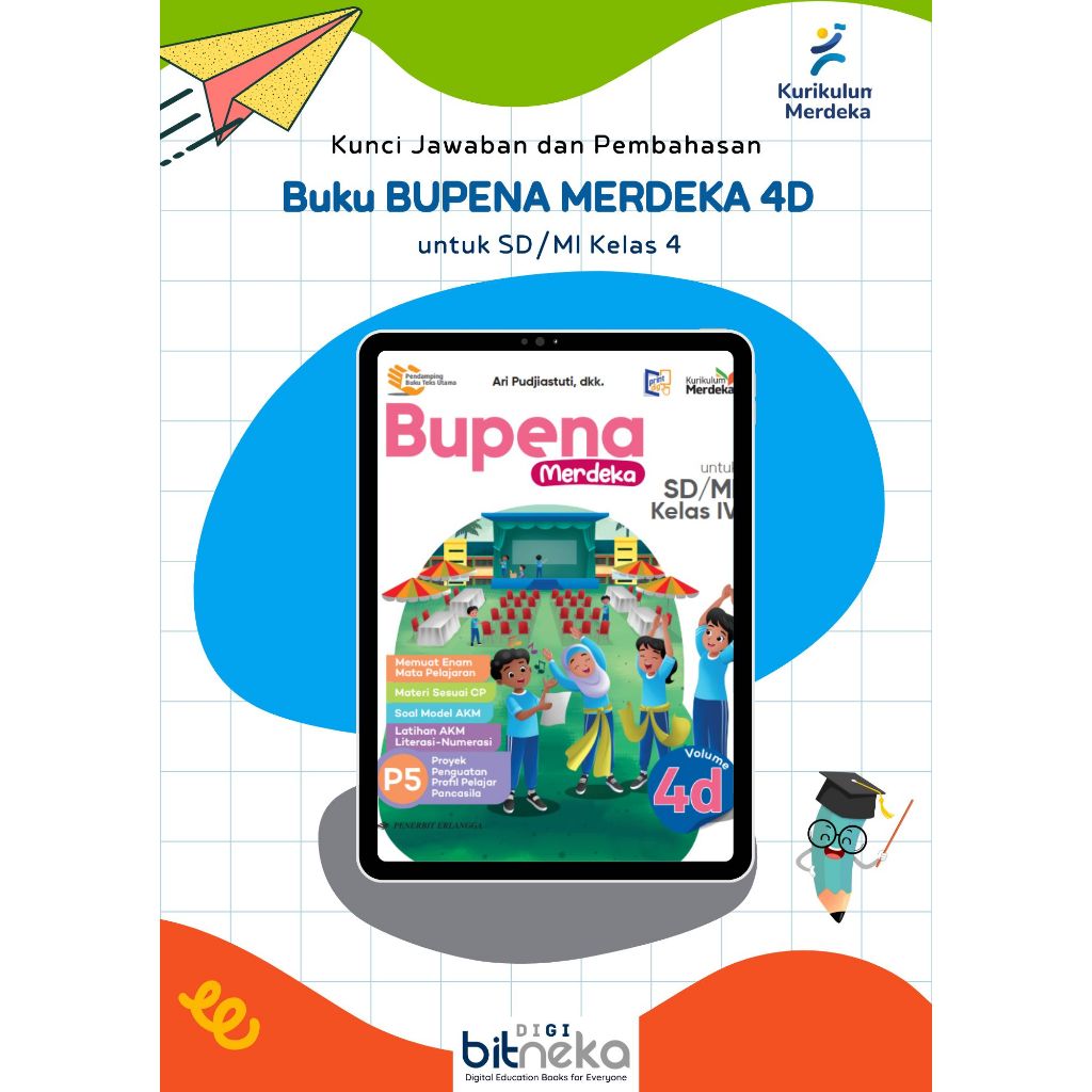 Kunci Jawaban BUPENA MERDEKA 4D SD/MI Kelas 4 Kurikulum Merdeka
