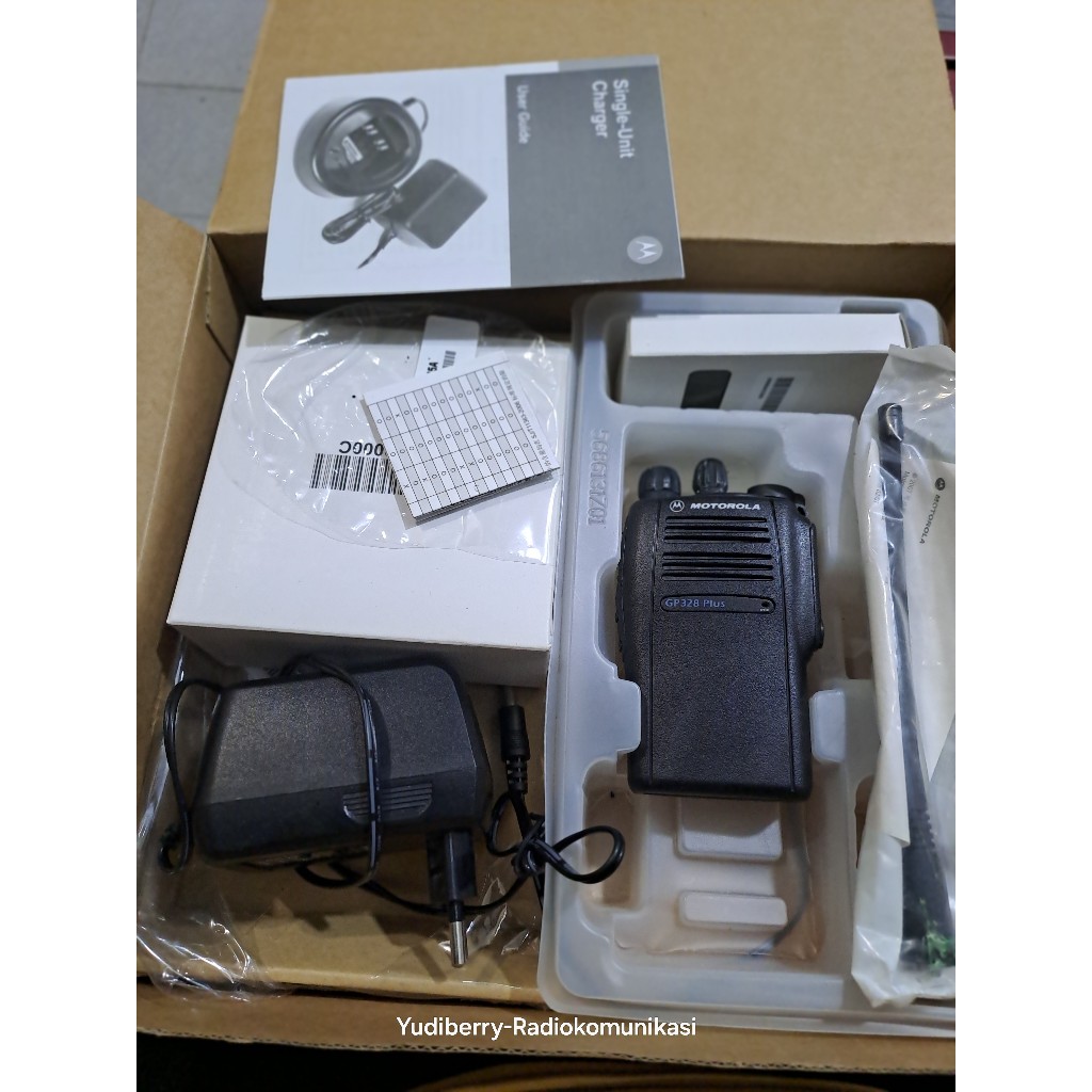 Ht Motorola Gp328 Plus Baru Motorola Gp328plus Uhf Stok Lama Frekuensi 403.000Mhz sd 470.000Mhz
