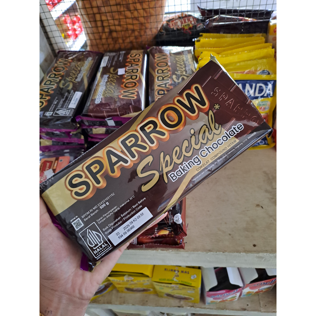 

Sparrow Special Baking Chocolate 500gr
