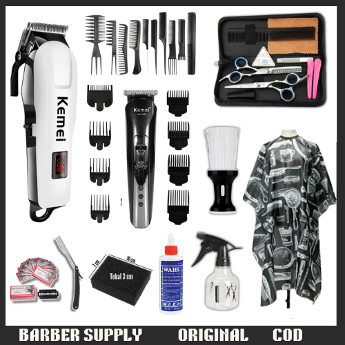 PAKET ALAT CUKUR LENGKAP ORIGINAL|| USAHA PANGKAS/BARBERSHOP/SALON