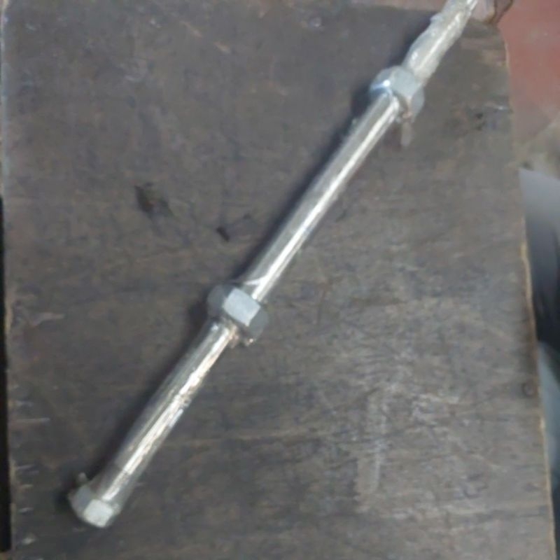 As poles batu akik Stainless Sus