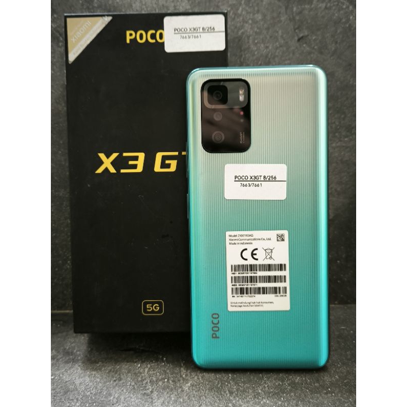 POCO X3GT 5G 8/256GB GARANSI RESMI INDONESIA