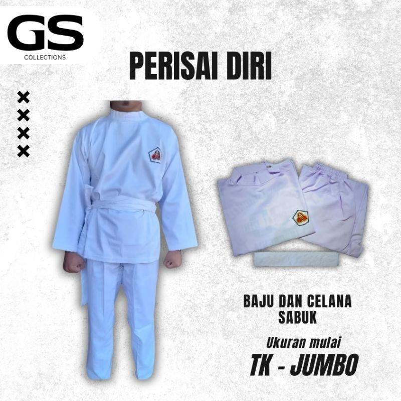 SERAGAM BELA DIRI PERISAI DIRI / BAJU SILAT PERISAI DIRI