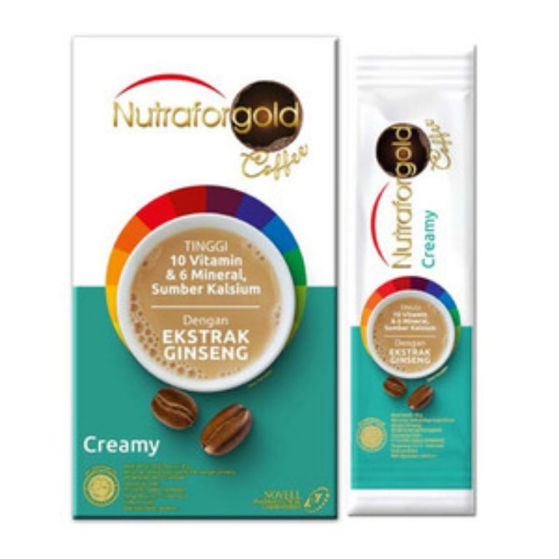 

NUTRAFOR GOLD COFFE CREAMY - BOX