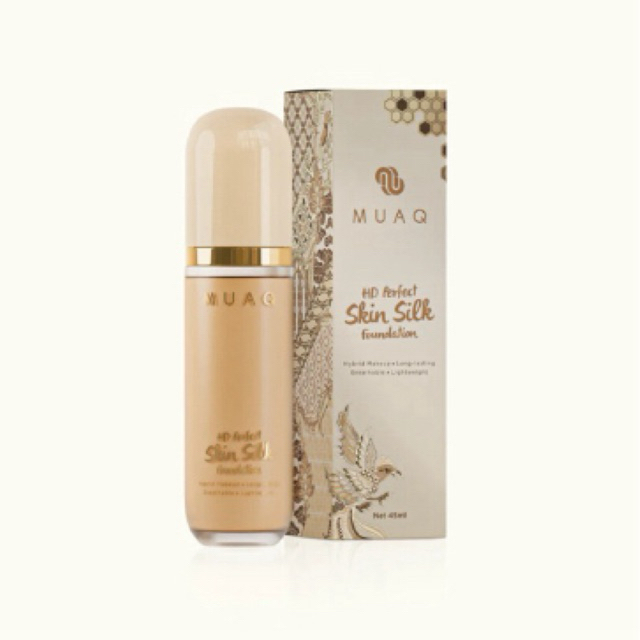 MUAQ High Definition Perfect Skin Silk Foundation - Sumatera