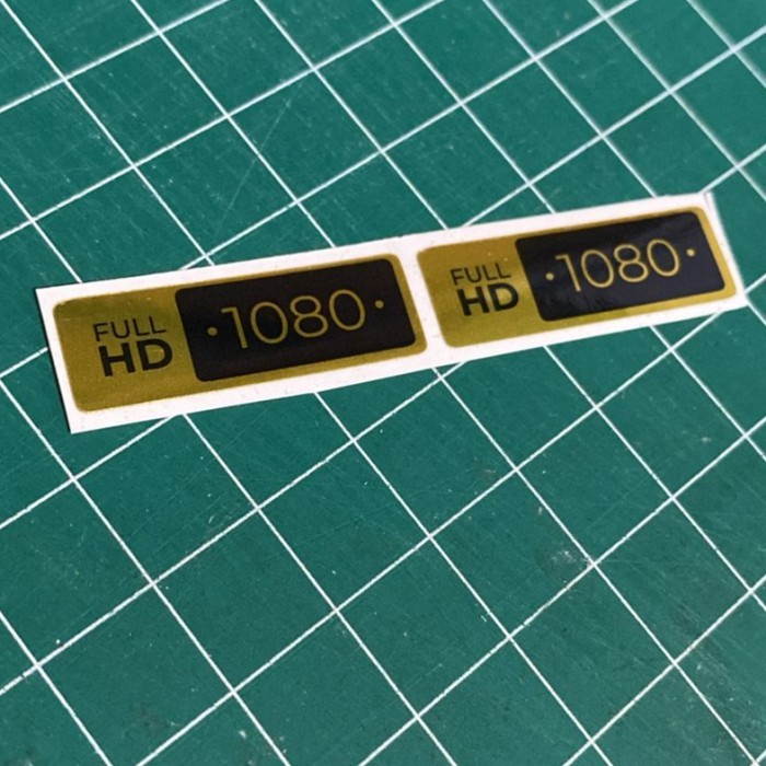 

Sticker Vynil Gold Matt Label Persegi atau Kotak Tahan Air