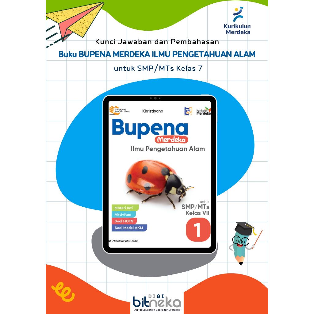 Kunci Jawaban Buku BUPENA IPA SMP/MTs Kelas 7 Kurikulum Merdeka-Erlangga