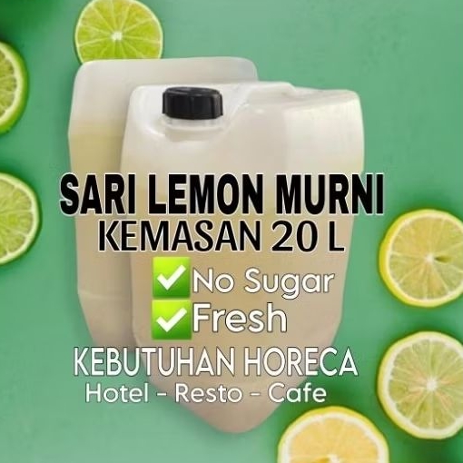 

[NEW PRODUCT] SARI LEMON MURNI KEMASAN 20 L MURAH - No Sugar - Fresh