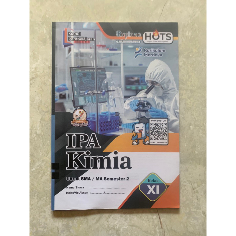 Buku LKS Kimia SMA / MA Kelas 10, 11, 12 (Minimal Pembelian 5 pcs)