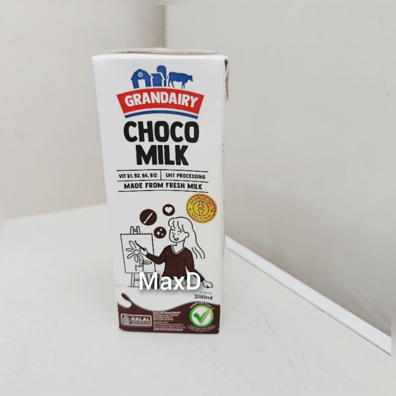 

Grandairy Susu Uht Choco Milk 200 ml 1 Pcs