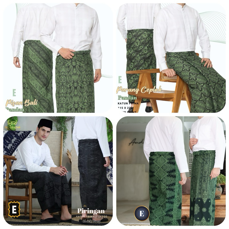 Sarung Hijau / Sarung NU / Sarung Alhazmi / Batik murah / Batik Katun / Sarung Dewasa / Sarung Promo