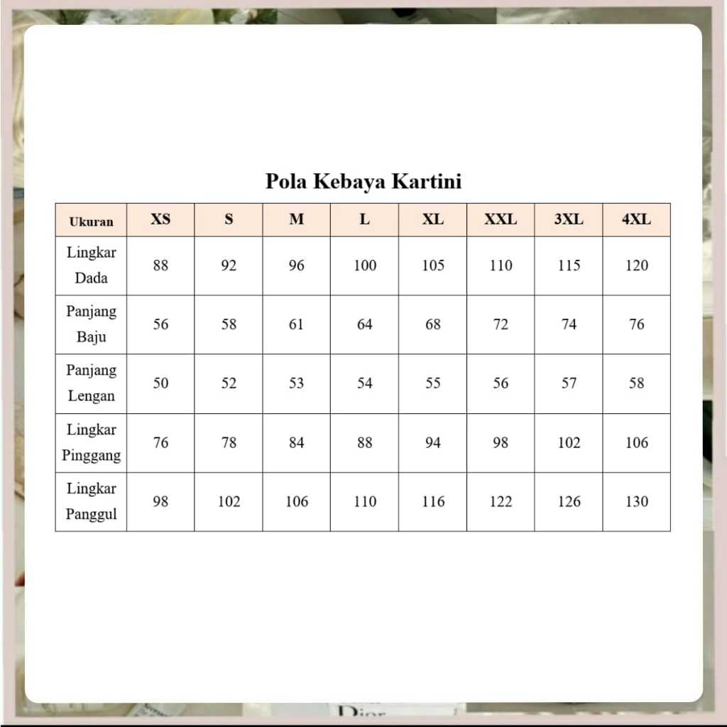 Ampirono_Mriki Pola Kebaya Kartini Dewasa Pola Instan Kebaya Kartini Pola Jiplak Pola Jahit