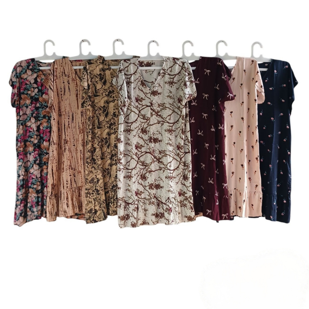 Baju Hamil Dress dan Ibu Menyusui Katun Rayon Moris Fashion