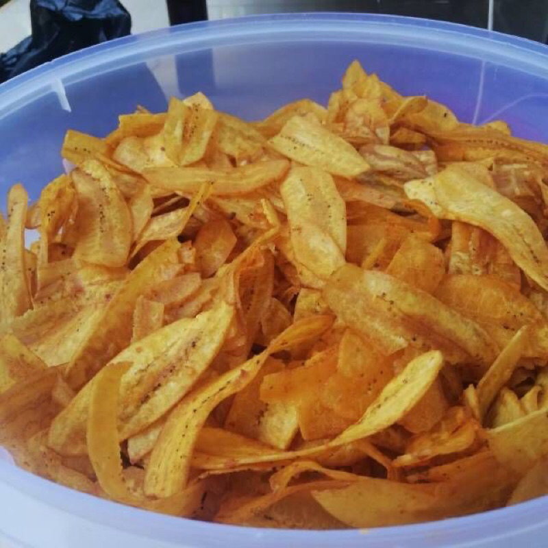 

Kripik Pisang Kepok Homemade MSG free Gluten free Tanpa Pemanis Buatan Tanpa Pewarna Buatan