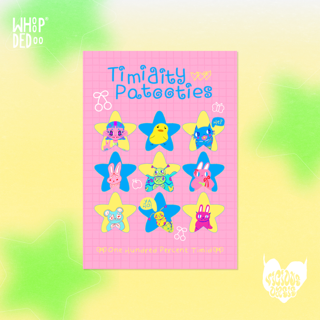 

Art Print - Timidity Patooties by WhoopDeDoo