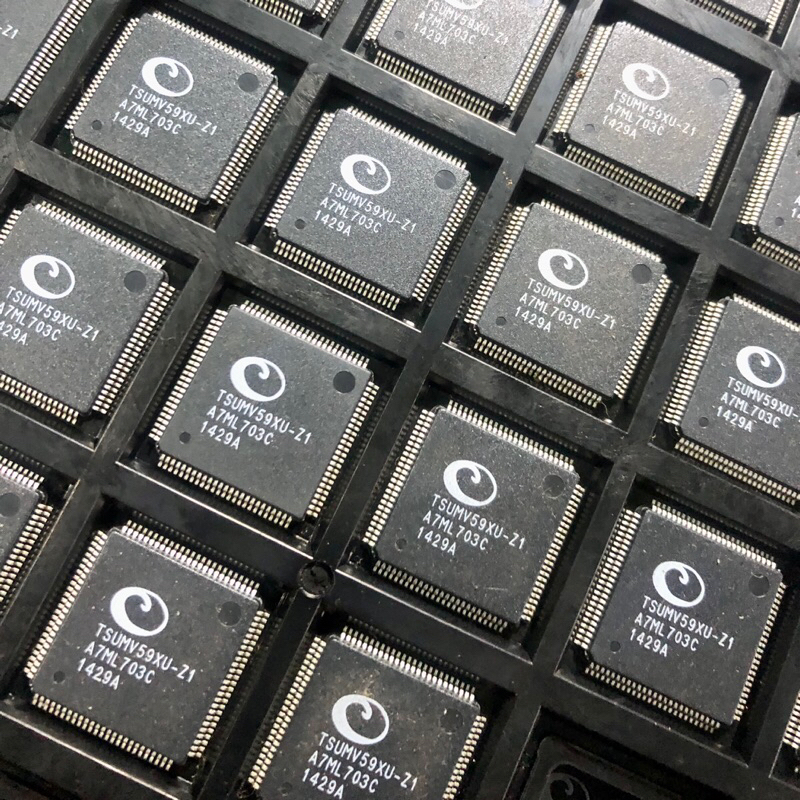 IC TSUMV59XU Chipset Mainboard LCD LED TV Universal TSUM V59 Kaki Laba Laba SMD