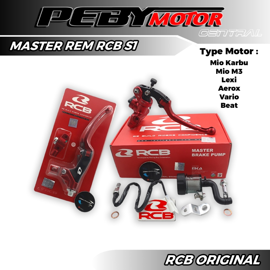 Handle Master Rem RCB S1 Beat Scoopy Vario Genio Supra X Cbr ORIGINAL