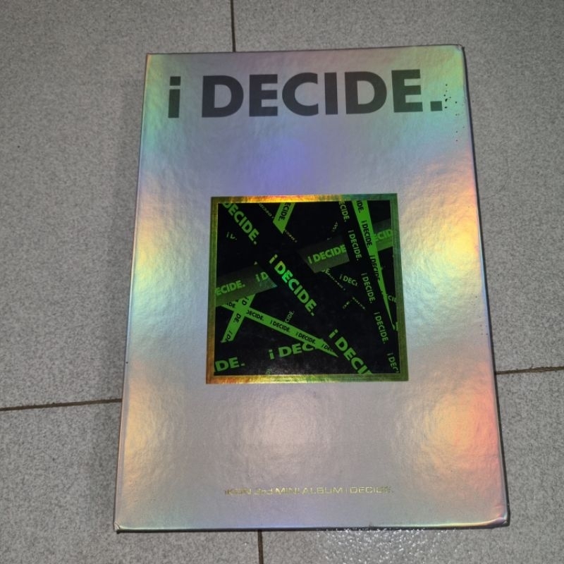UNSEALED iKON 3rd mini album : iDecide (green)